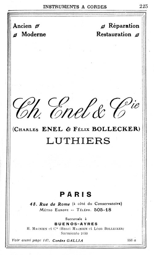 Annuaire de la musique de 1913. page 225.