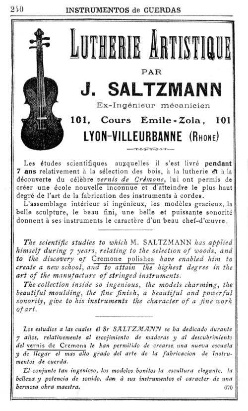 Annuaire de la musique de 1913. page 240.