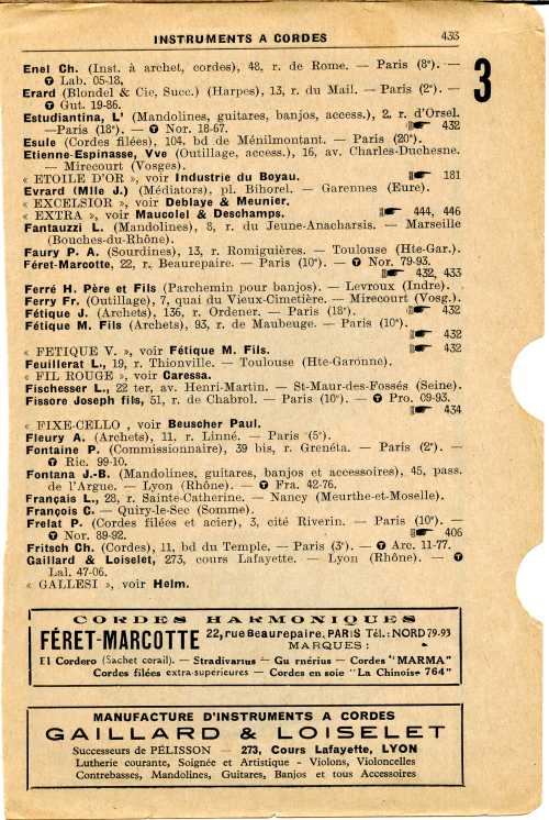 Annuaire OGM 1932.