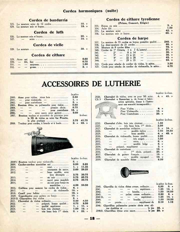 Catalogue Paul Beuscher à Paris.