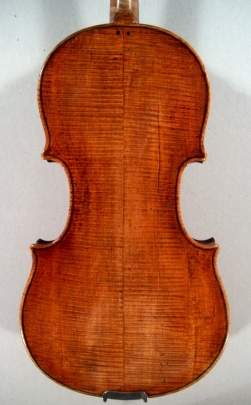 Violin made by Goffredo Cappa. back