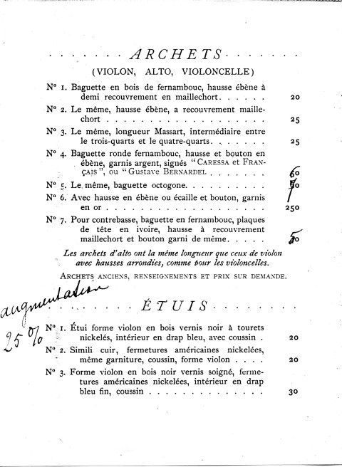 Catalogue et tarif Caressa & Franais  Paris.