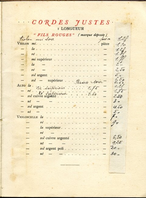 Catalogue et tarif Caressa & Franais  Paris.