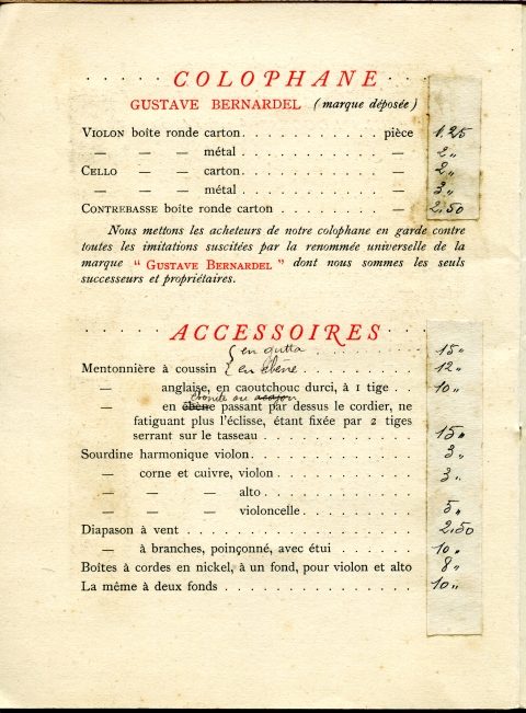 Catalogue et tarif Caressa & Franais  Paris.