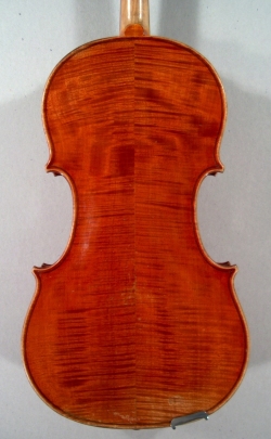 Violon Audinot-Mourot  Paris, 1928. Marque "Castanier". Fond