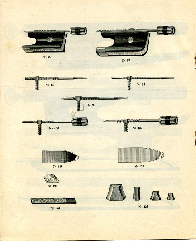 Catalogue Charles Bazin de 1901 environ.