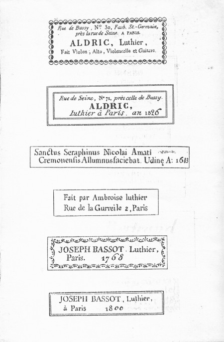 Fascicule de reproduction d'tiquettes anciennes publi  Mirecourt.