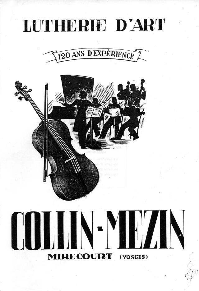 Catalogue Collin-Mzin de 1936.