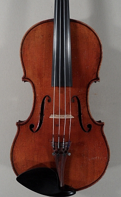 Violon entier Collin Mzin pre de 1896. Table.