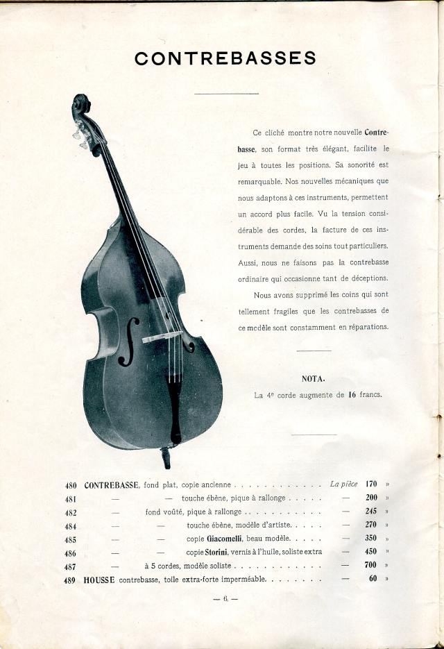 Catalogue Collin-Mzin de 1912.