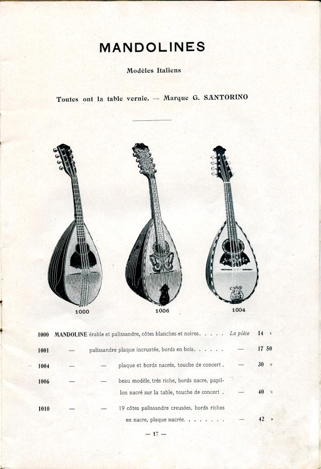 Catalogue Collin-Mzin de 1912.