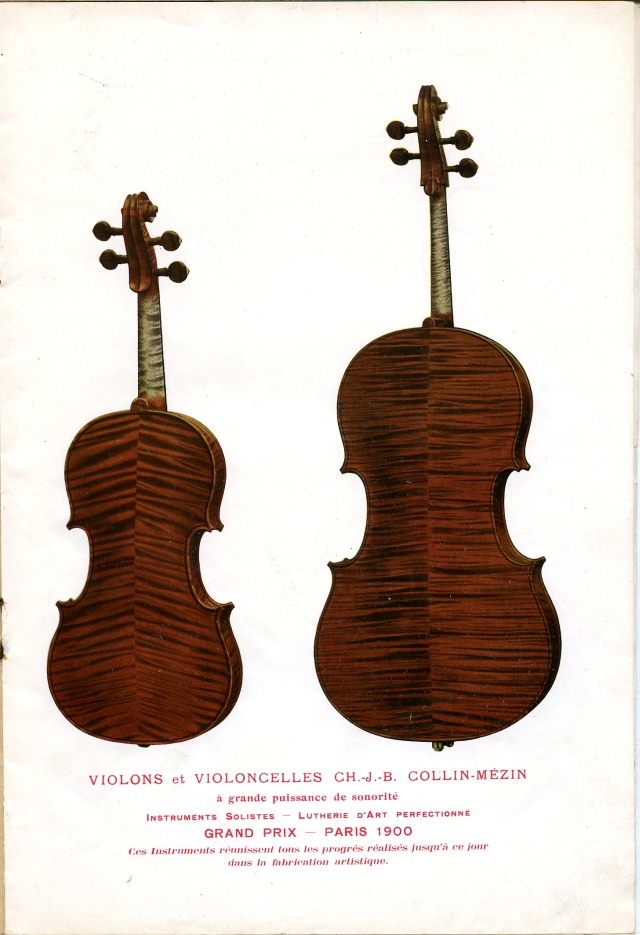 Catalogue Collin-Mzin de 1912.