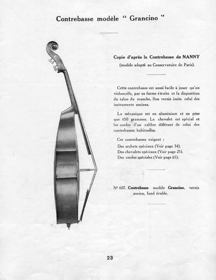 Catalogue Couesnon et Lon Bernardel runis, 1934.