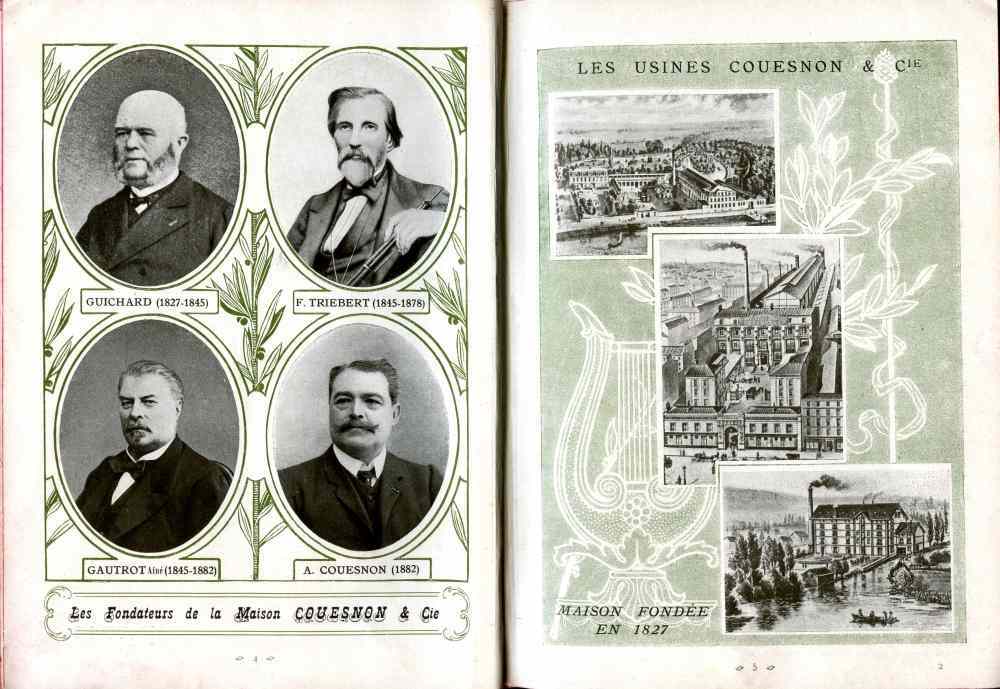 Catalogue Couesnon de 1912.