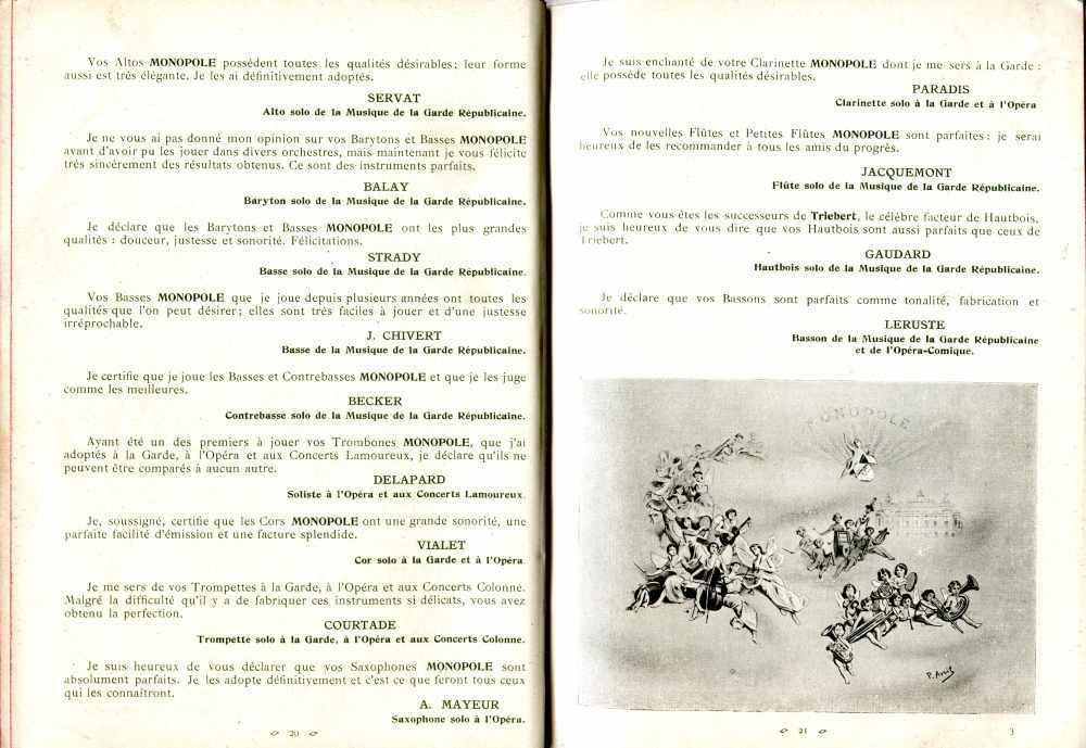 Catalogue Couesnon de 1912.