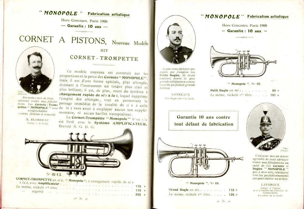 Catalogue Couesnon de 1912.