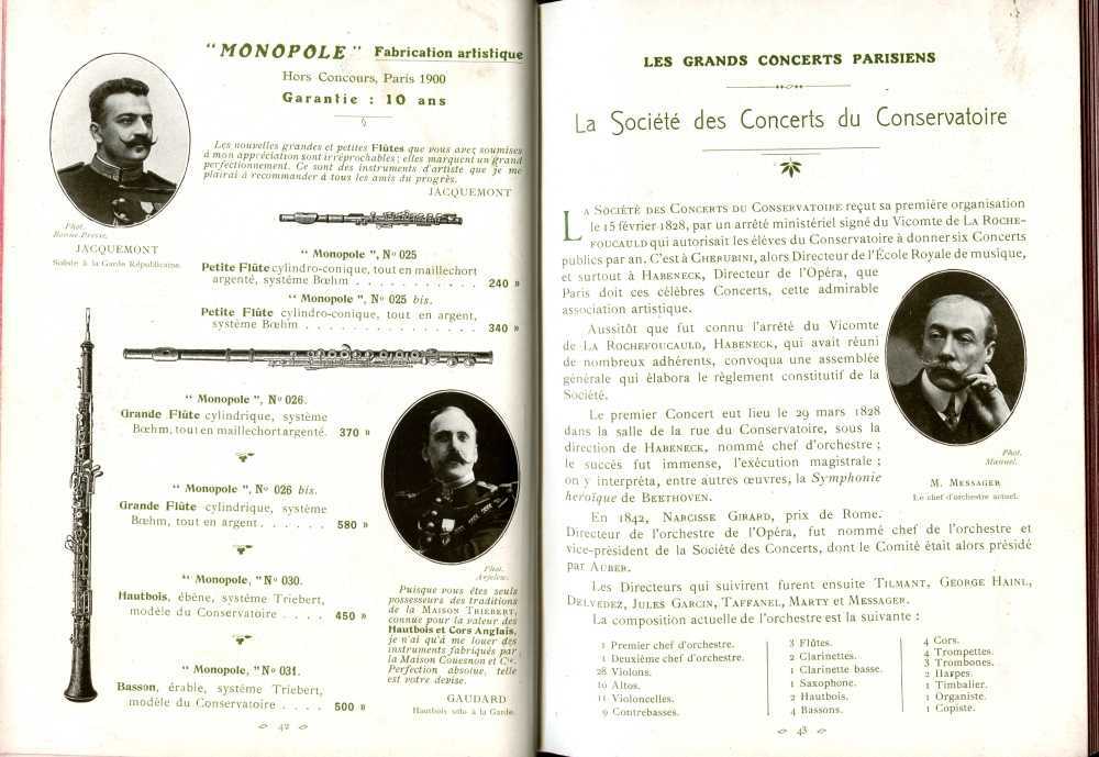 Catalogue Couesnon de 1912.