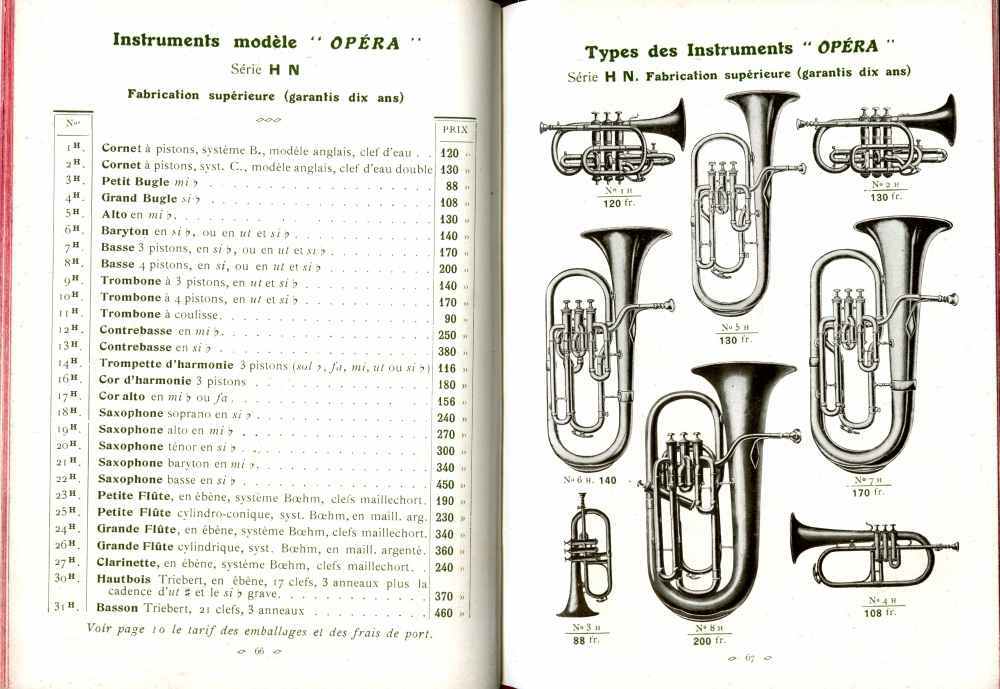 Catalogue Couesnon de 1912.