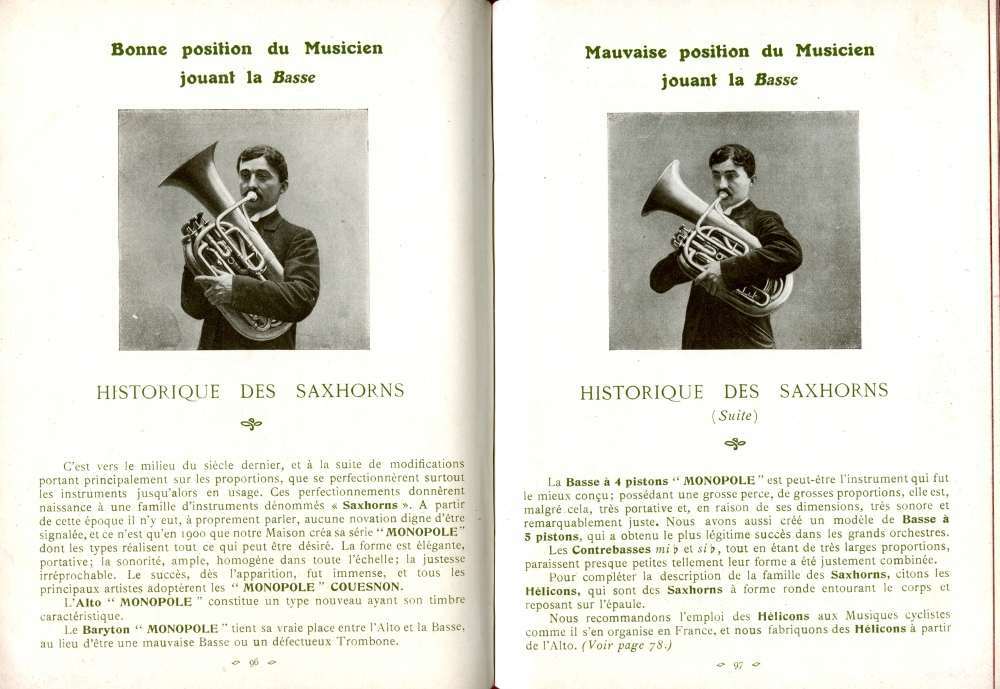 Catalogue Couesnon de 1912.