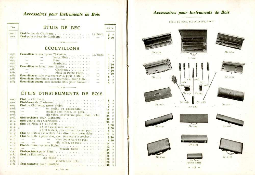 Catalogue Couesnon de 1912.