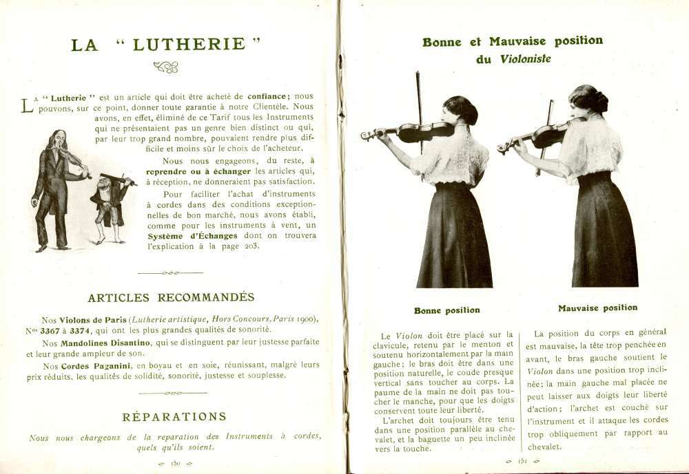 Catalogue Couesnon de 1912.