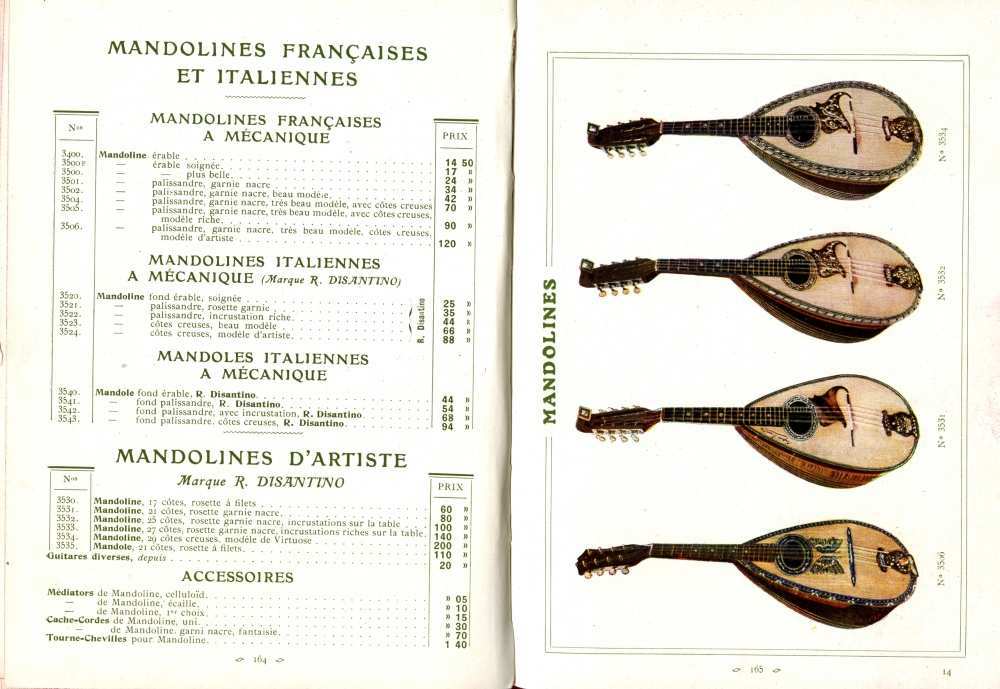 Catalogue Couesnon de 1912.