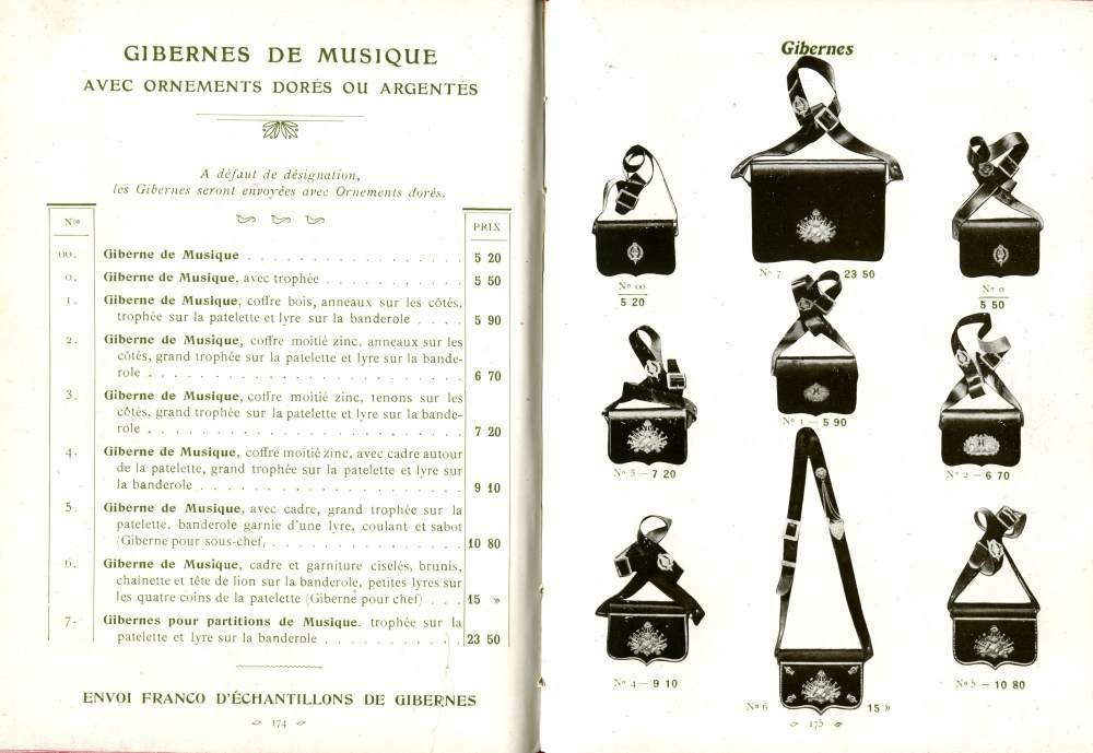 Catalogue Couesnon de 1912.