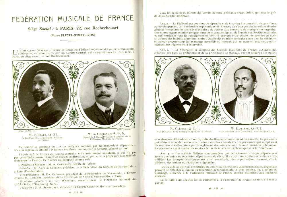 Catalogue Couesnon de 1912.