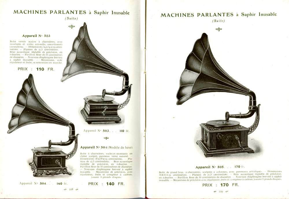 Catalogue Couesnon de 1912.