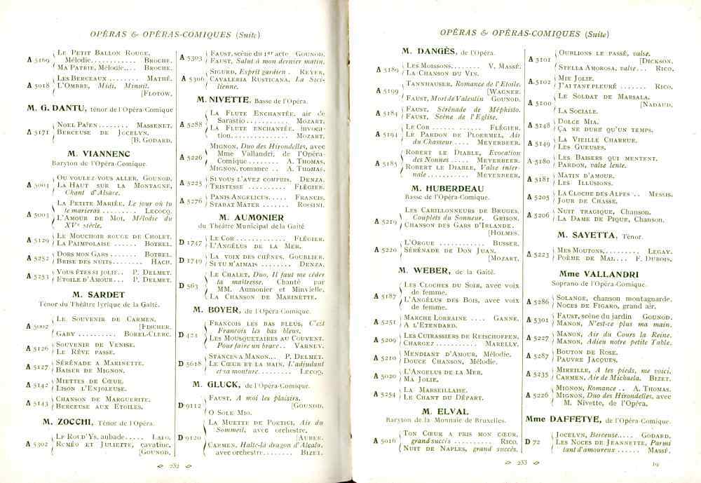 Catalogue Couesnon de 1912.