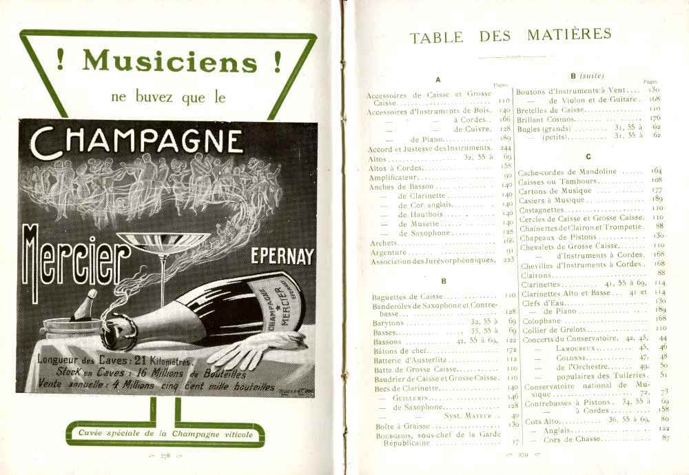 Catalogue Couesnon de 1912.