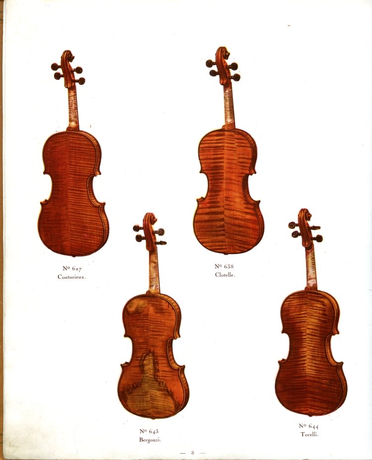 Catalogue de lutherie Laberte et Magni 1931.