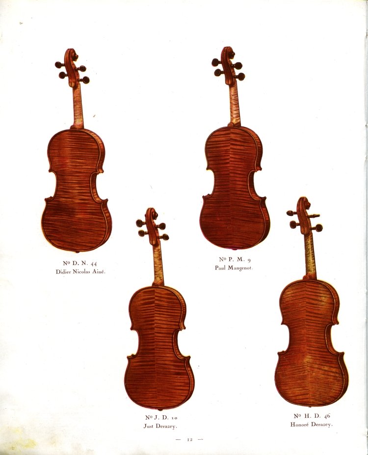 Catalogue de lutherie Laberte et Magni 1931.