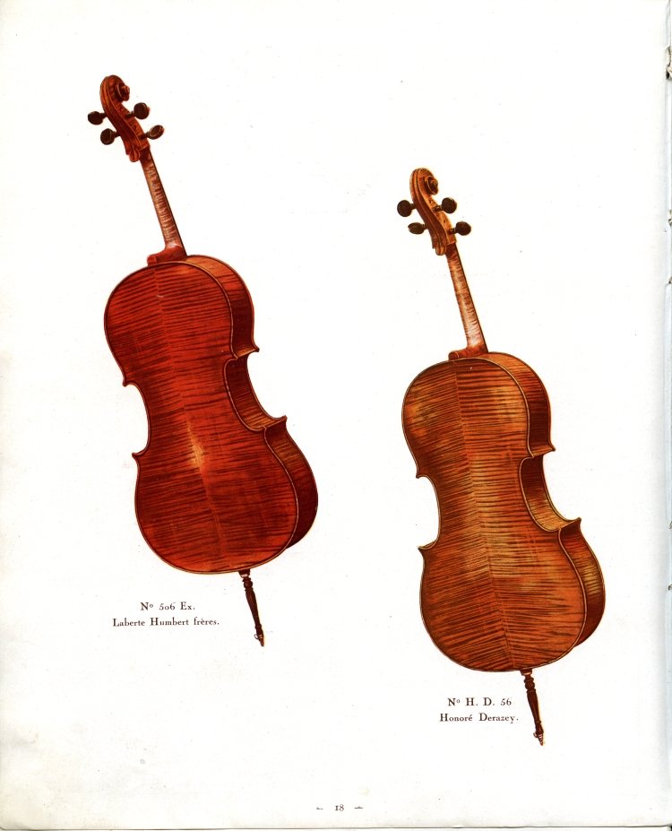 Catalogue de lutherie Laberte et Magni 1931.