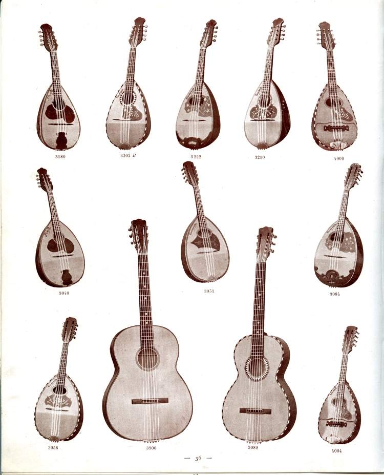 Catalogue de lutherie Laberte et Magni 1931.