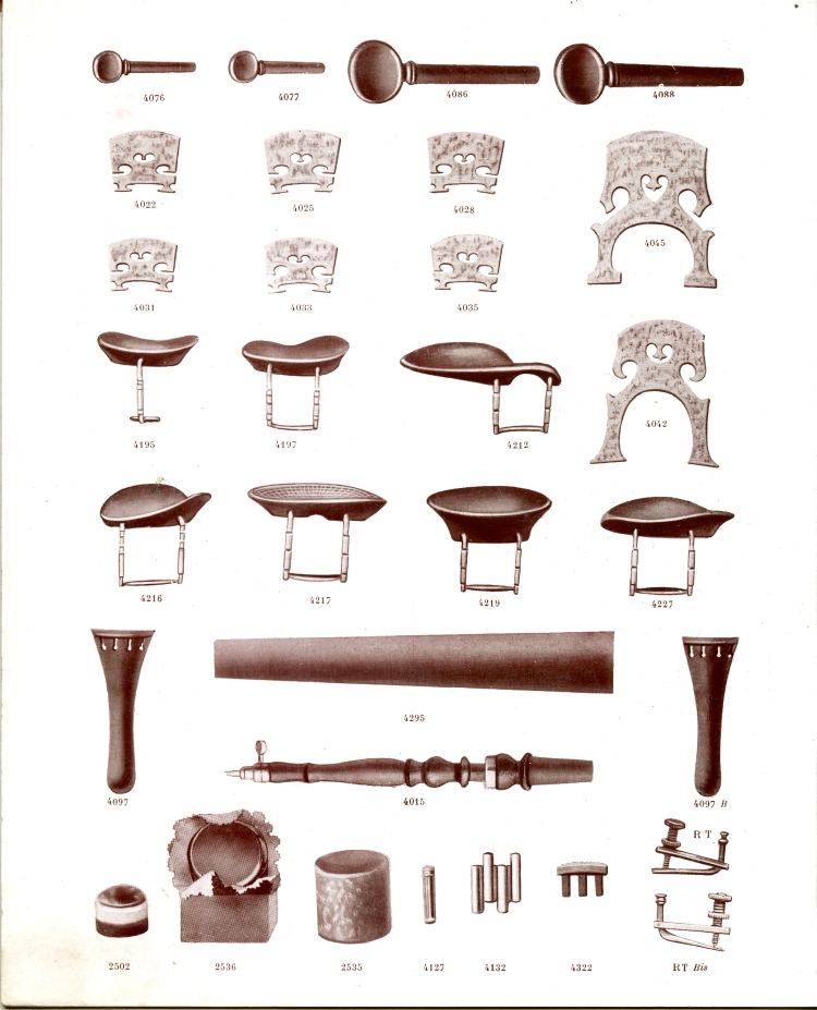 Catalogue de lutherie Laberte et Magni 1931.