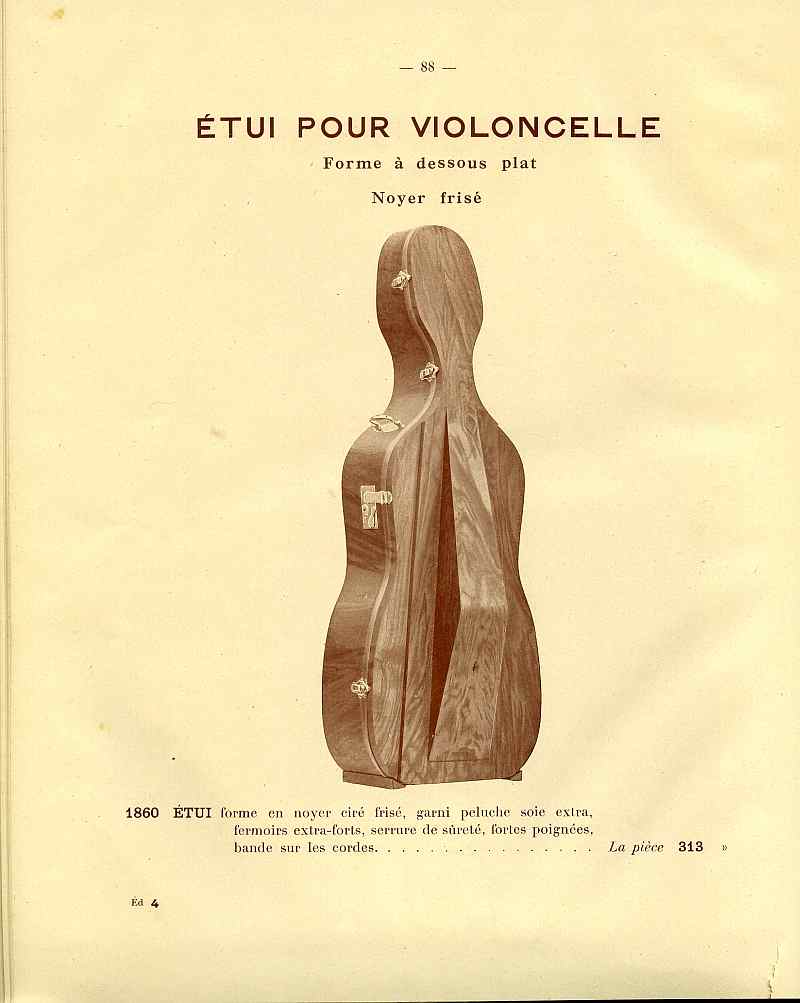 Catalogue gnral de lutherie Laberte  Mirecourt. 1912.