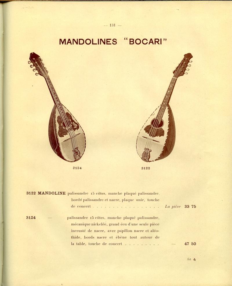 Catalogue gnral de lutherie Laberte  Mirecourt. 1912.