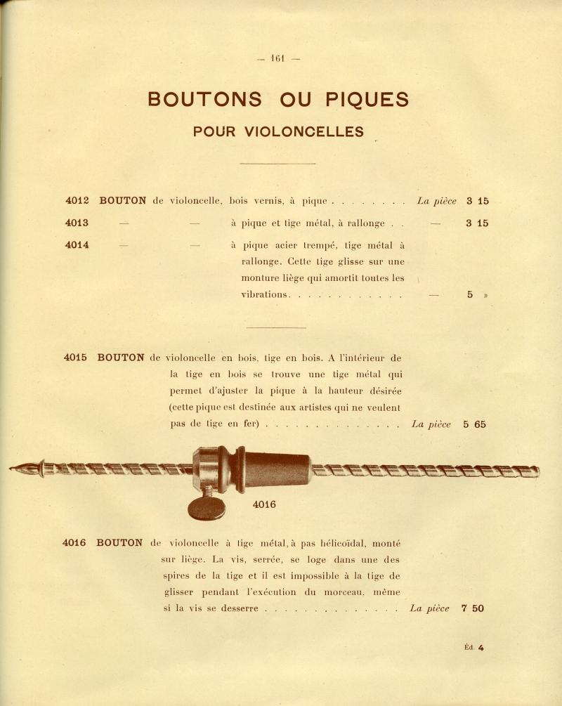 Catalogue gnral de lutherie Laberte  Mirecourt. 1912.