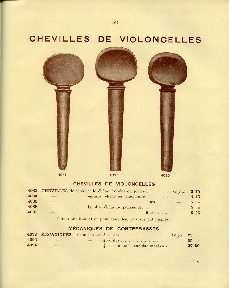 Catalogue gnral de lutherie Laberte  Mirecourt. 1912.