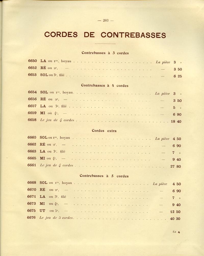 Catalogue gnral de lutherie Laberte  Mirecourt. 1912.