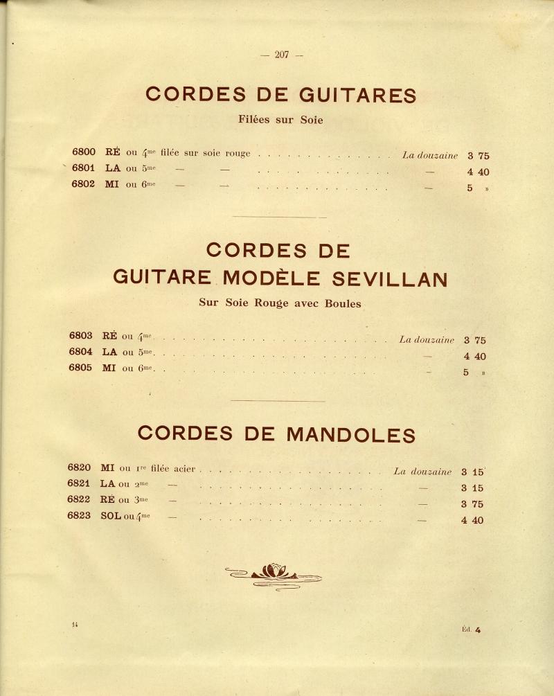 Catalogue gnral de lutherie Laberte  Mirecourt. 1912.