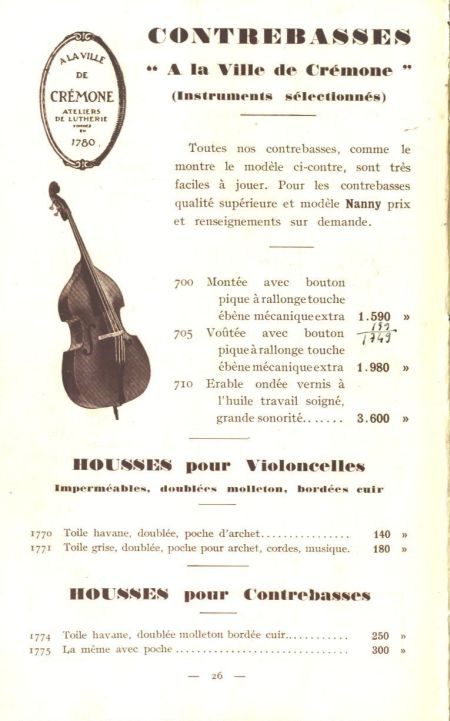 Laberte et Magni, catalogue de 1927.