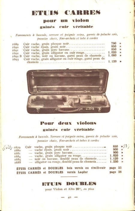 Laberte et Magni, catalogue de 1927.