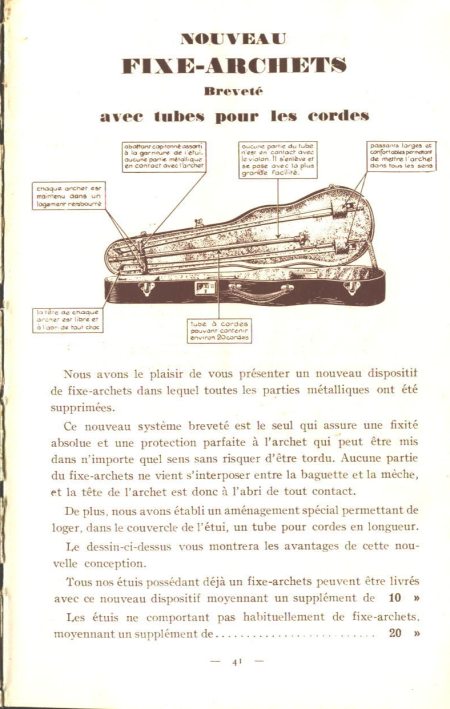 Laberte et Magnié, catalogue de 1927.