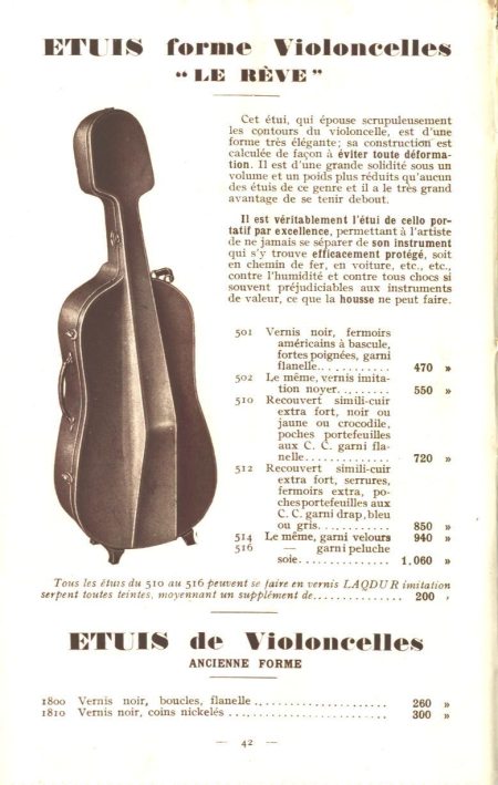 Laberte et Magni, catalogue de 1927.