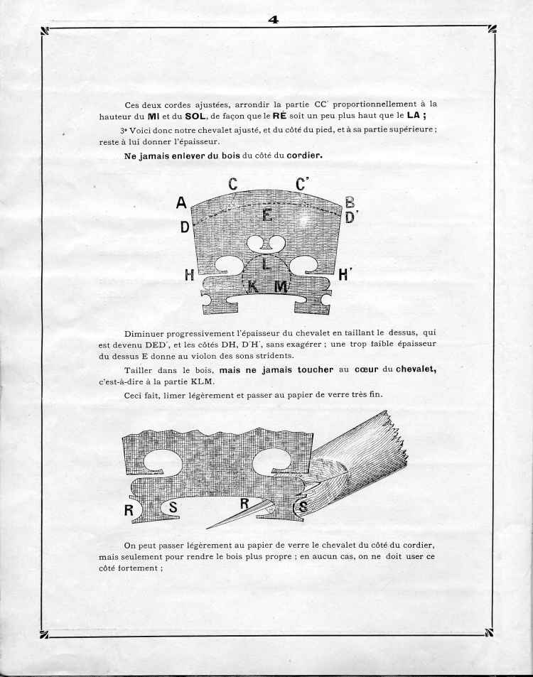 Catalogue de le maison de lutherie Laberte et Magni, 1915.