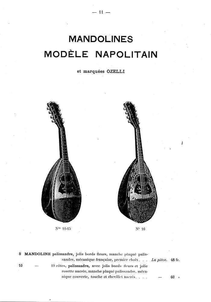 Catalogue de lutherie. Laberte  Mirecourt. 1905.