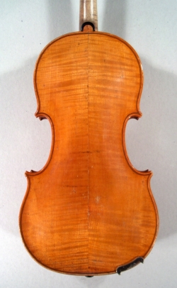 Violon Franois Lejeune, Paris 1754. Fond.