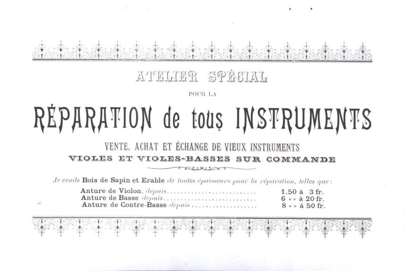 Catalogue partiel Paul Mangenot de 1890.